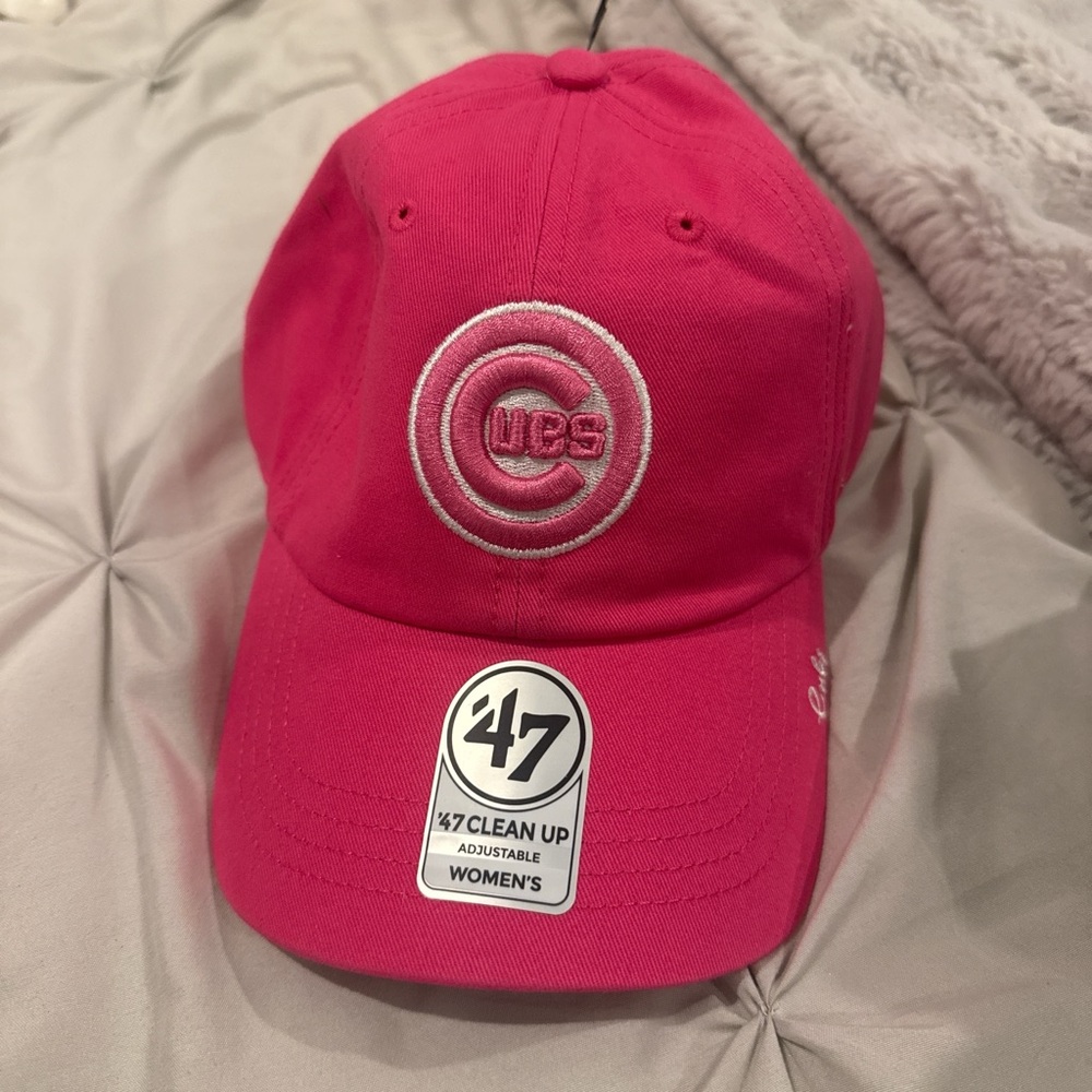 Chicago Cubs Pink '47 Clean Up Women's Cap